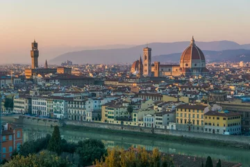 Foto op Canvas General view of Florence, Italy © Xavier Allard