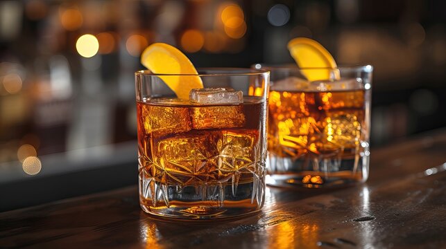 The Sazerac from New Orleans is a classic cocktail with a mixture of rye whiskey, absinthe and sugar