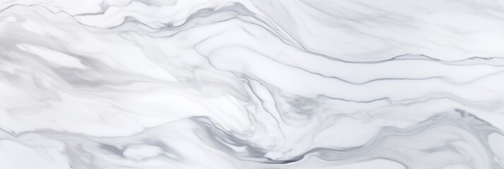 Obraz premium panoramic white background from marble stone texture luxury detail.