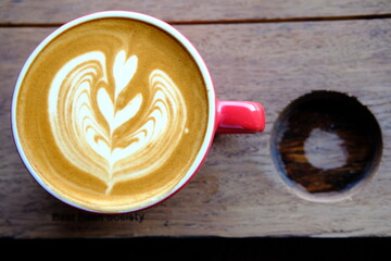 coffee cup with heart