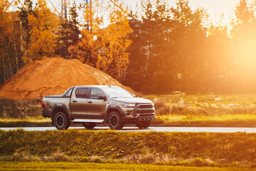 A Modern and Utility Pickup Truck for Your Off-Road Adventures and Travels