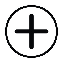 add flat simple icon