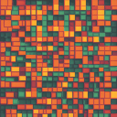 Fototapeta premium pixel color block abstract background