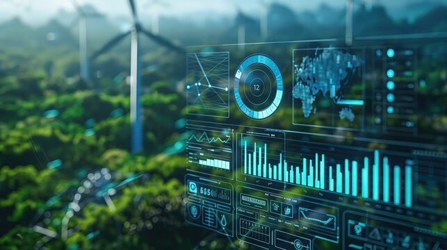 Ecoconscious digital interface for energy tracking