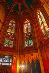 Obraz premium Innenansicht der Makkabäer-Kapelle in der Kathedrale St. Peter (Genf)