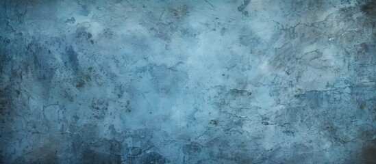 Contrasting Harmony: Blue Grunge Texture on a Monochromatic Black and White Background