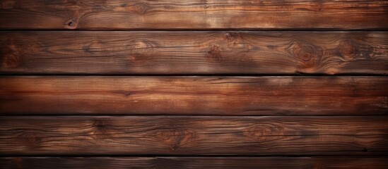 Rustic Wooden Wall Panel with Warm Brown Texture - Natural Material Background