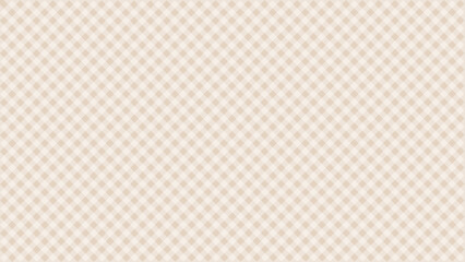 Diagonal white plaid texture in the beige background