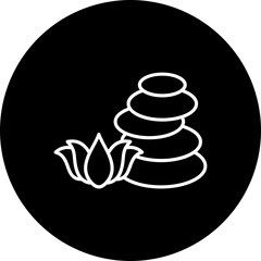 Hot Stone Icon