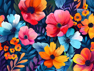 Festive Mother's Day atmosphere: Vibrant backgrounds with warm and joyful designs