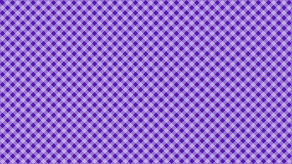 Diagonal white checkered in the purple background