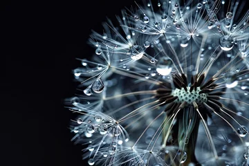 Foto op Canvas a close up of a dandelion © Victor