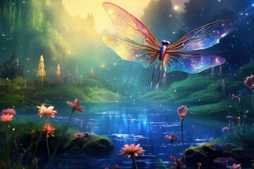 Meadow Odyssey: Dragonfly Delight