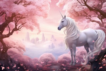 Obraz na płótnie Canvas Unicorn Kingdom Escapades