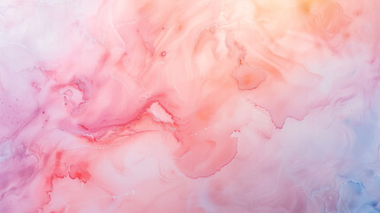 Abstract watercolor paint background by teal color pink with liquid fluid texture for background, banner	