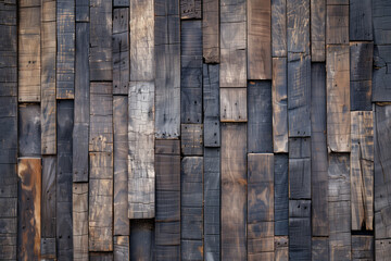 Panorama of vintage nature timber wood, background. Rustic wood texture, seamless, old brown wood texture