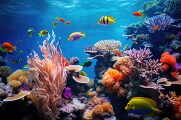 Fototapeta na wymiar Coral Reef Symphony