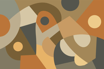 colorful abstract art for wall decoration
