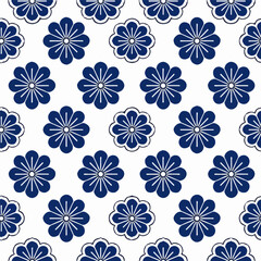 Japanese seamless pattern collection, Decorative wallpaper