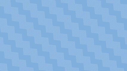 Blue zig zag seamless pattern background wallpaper vector image for backdrop or fashion design