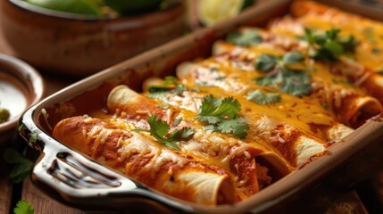 Savory Enchilada Dish A Flavorful Mexican Culinary Delight
