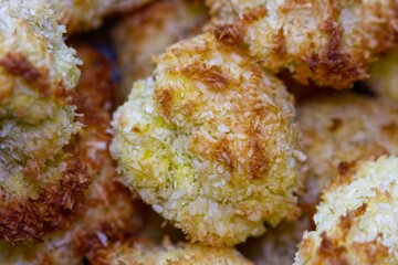 ketogenic, natural coconut cookies, keto diet dessert.