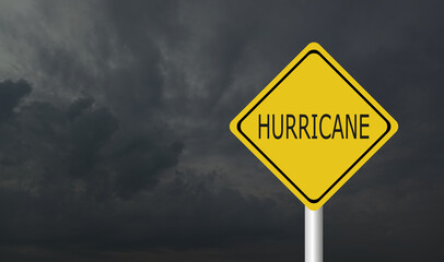 visual of a stormy cloud background with a hurricane