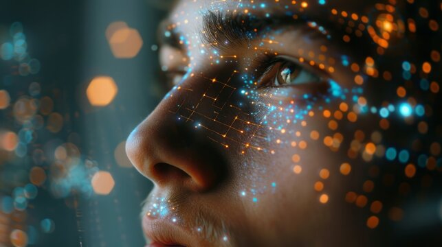 Portrait of Male AI researcher developing machine learning algorithms