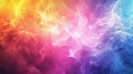 vibrantly colored, multicolored abstract background
