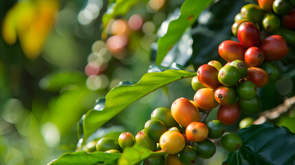 coffee arabica fruits