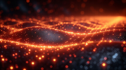 Visualization data technology theme, great design abstract digital technology background. Dynamic background. Graphic pattern. 3d trendy generative AI