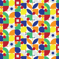 Modern abstract promotional flyer background vector illustration set 