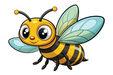 Illustration of a bee