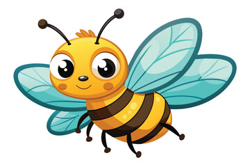 Illustration of a bee