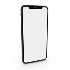 PHONE WHITE on WHITE  BACKGROUND 