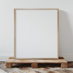 blank canvas or frame for a mock up