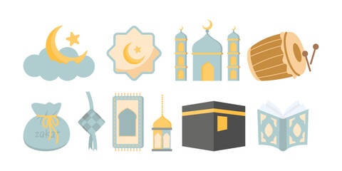 Ramadan Element Vector