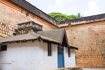 Bangalore Fort,Karnataka,India.Built in 1537 by Kempe Gowda,it was made of mud and later stone  This is a famous historical monument in Bengaluru .