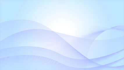 シンプルでおしゃれなウェーブ背景