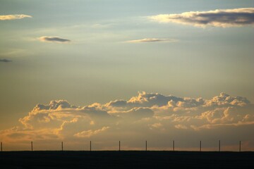 Naklejka premium Horizont