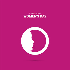  8 march, Happy women's Day, Women's freedom. 