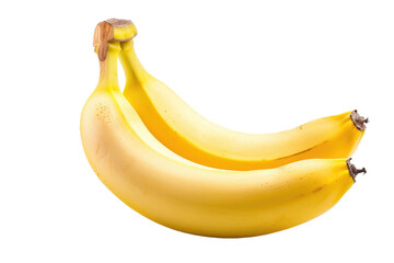 The Banana Isolated On Transparent Background