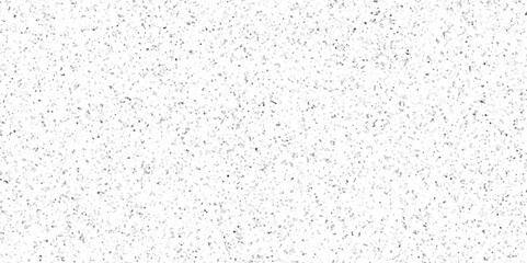 Abstract background design. Terrazzo flooring marble texture. Stone pattern background. Vintage white light background. Drops of gray and black color paint splattered on white background.