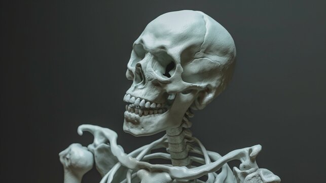 Image of a human skeleton.
