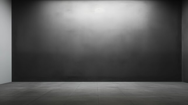 Image of an empty, dark abstract cement wall.