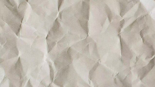 Paper Crumpled Motion Graphic Background