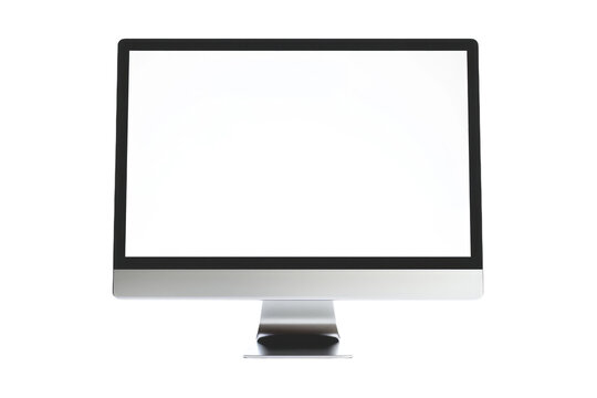 Computer Monitor Isolated On Transparent Background