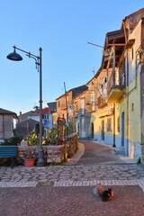 Fototapeta na wymiar The Campania town of Riardo, Italy.
