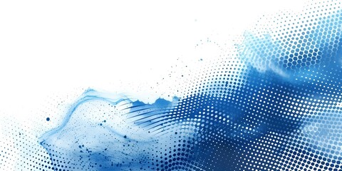 Abstract white and blue halftone pattern texture background EPS format available. Concept Abstract, White, Blue, Halftone, Pattern