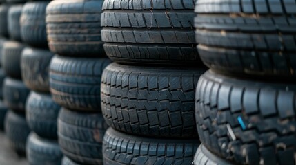 Image of stack of tires.